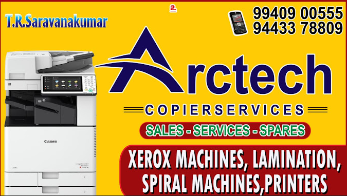 Arctech Copier Xerox Machine dealers in trichy